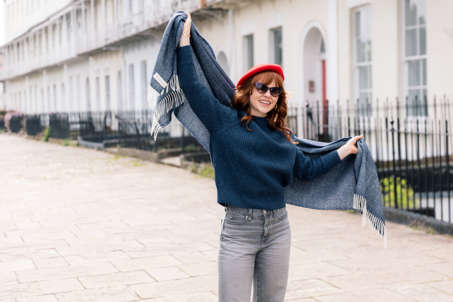 How to Wear a Blanket Scarf: five simple styling ideas