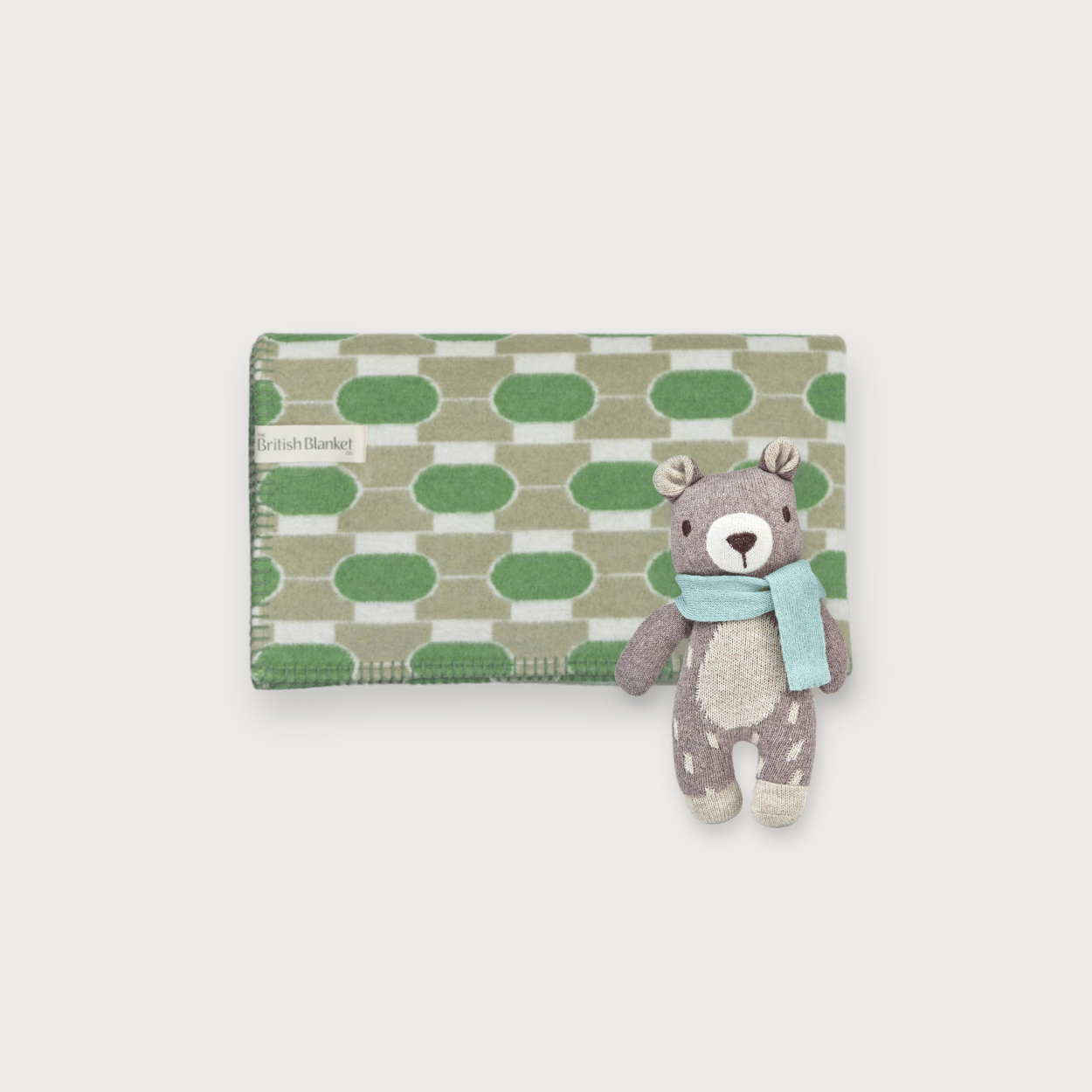 Cloud Cotton Baby Blanket Gift Bundle: Boatyard Botanic