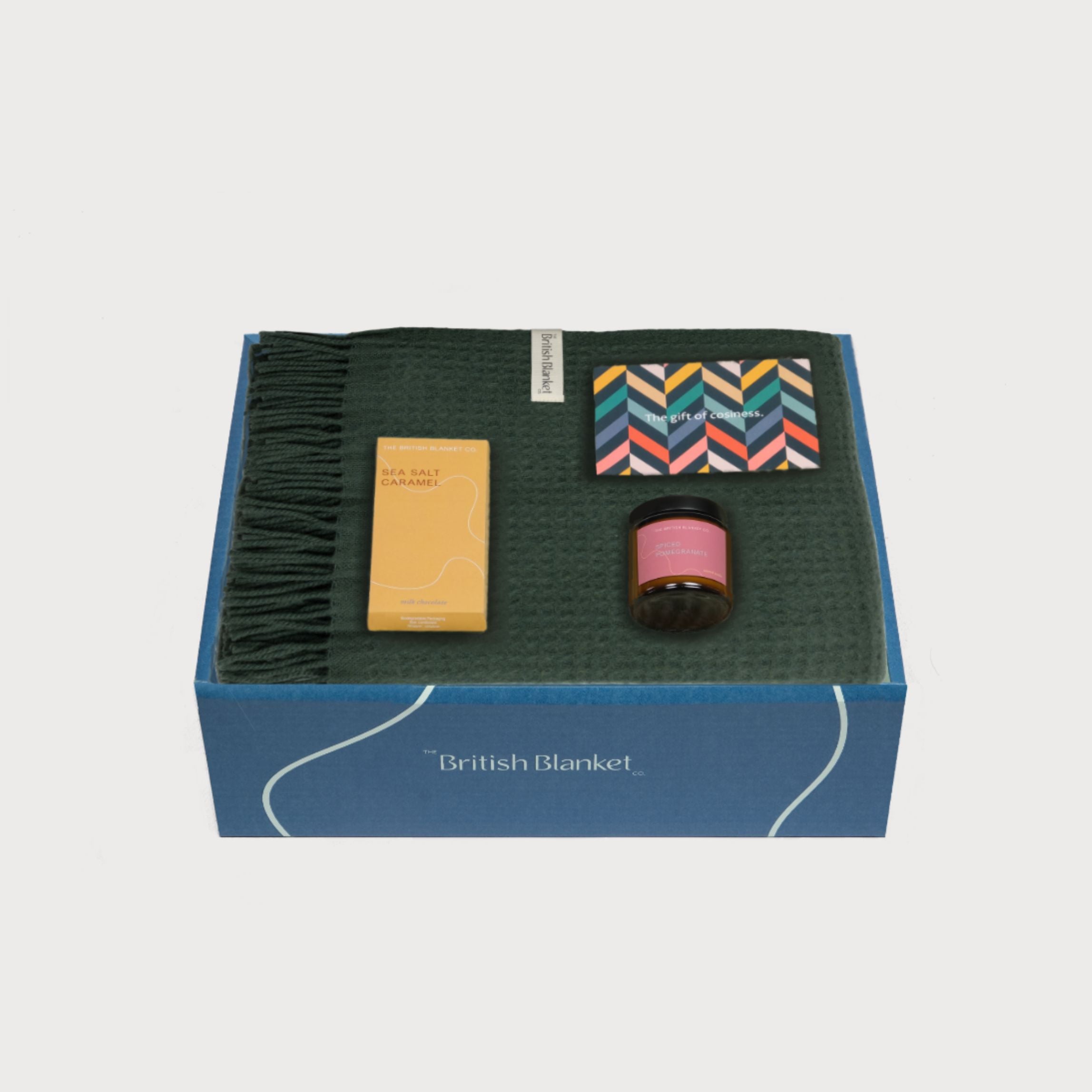 Totterdown Blanket Gift Box: College Green