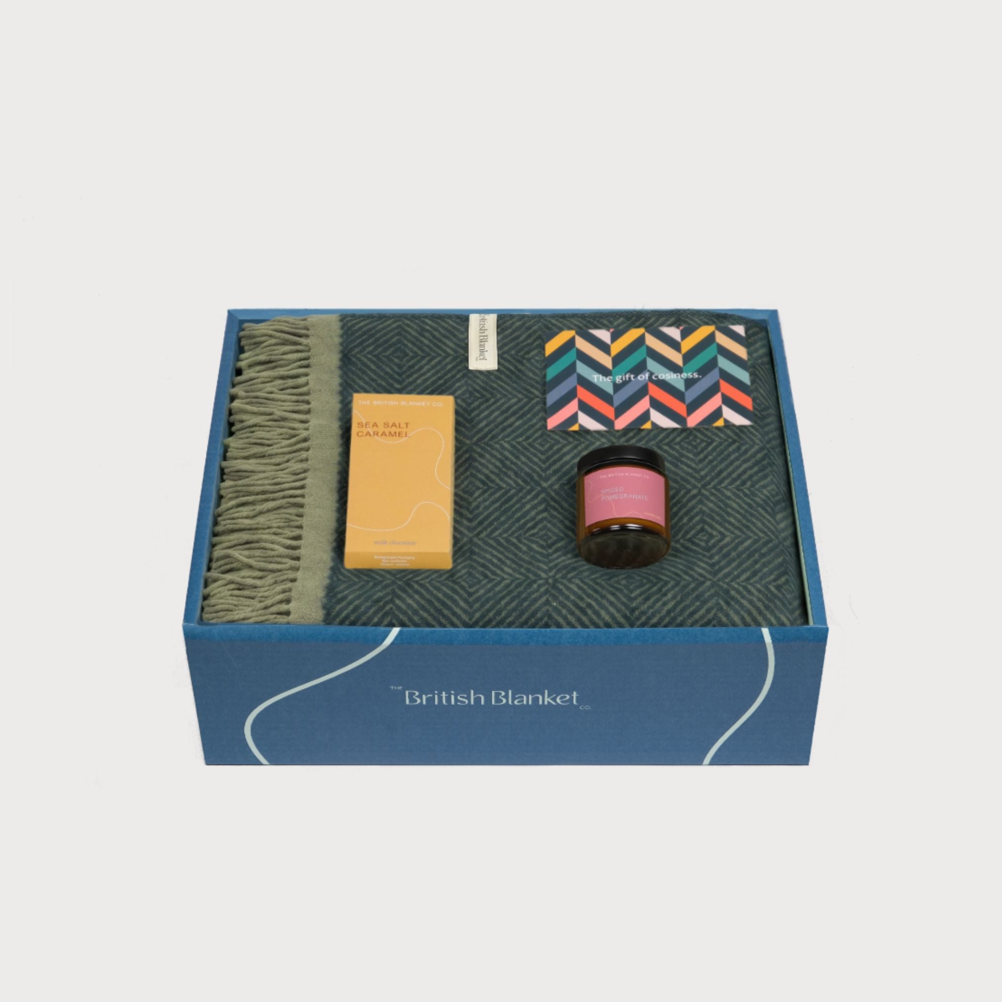 Wildweave Blanket Gift Box: Juniper & Moss