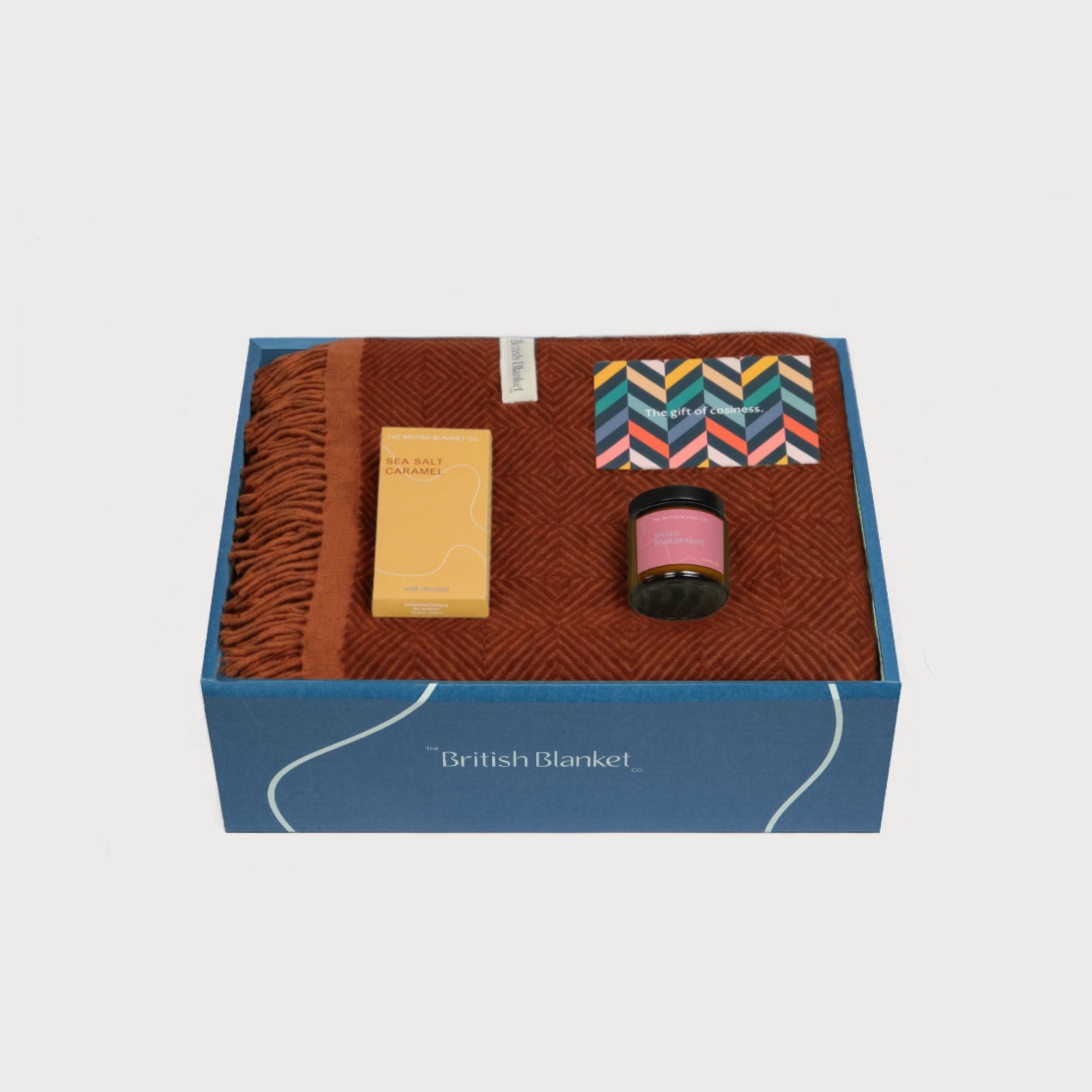 Wildweave Blanket Gift Box: Rowan & Beech