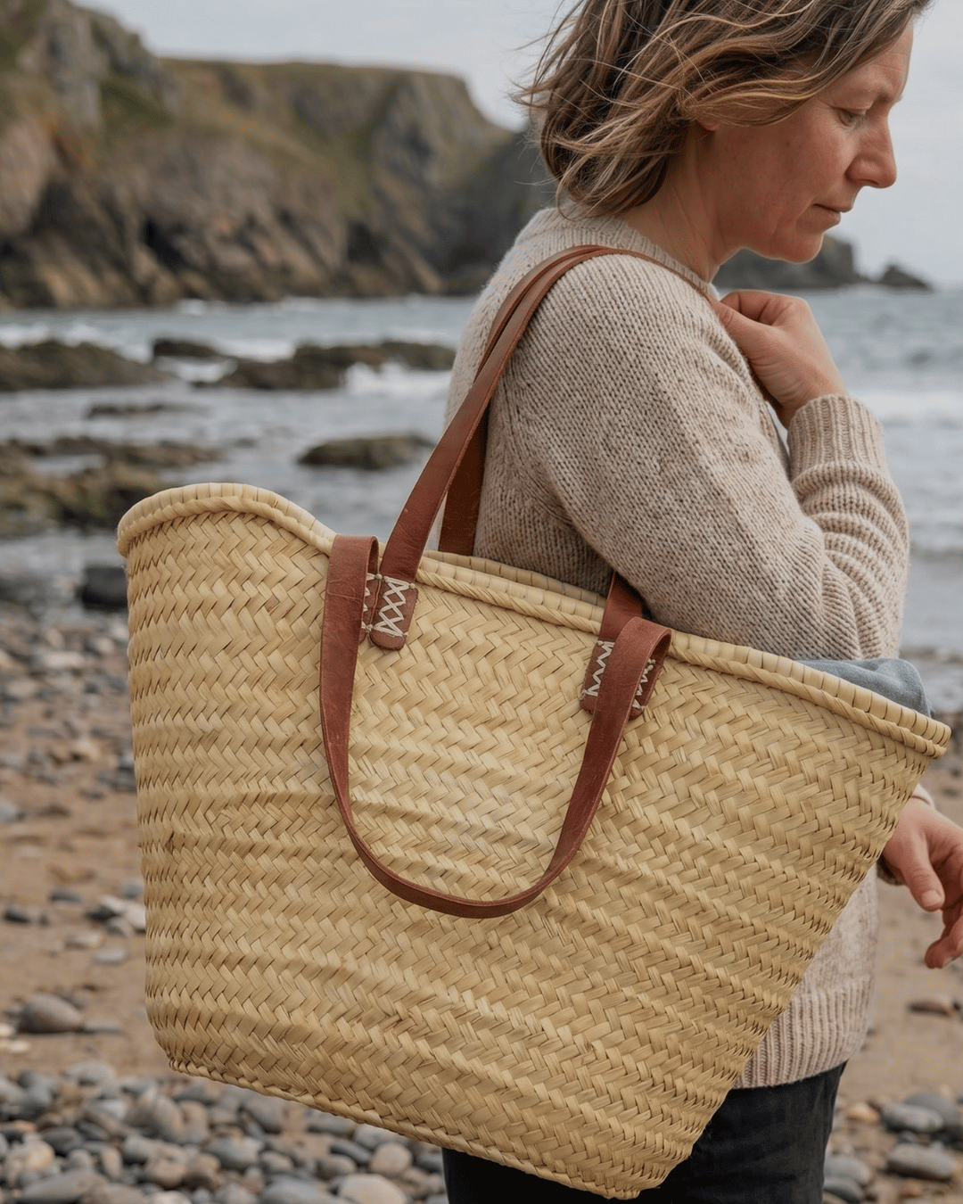 Straw Market Bag