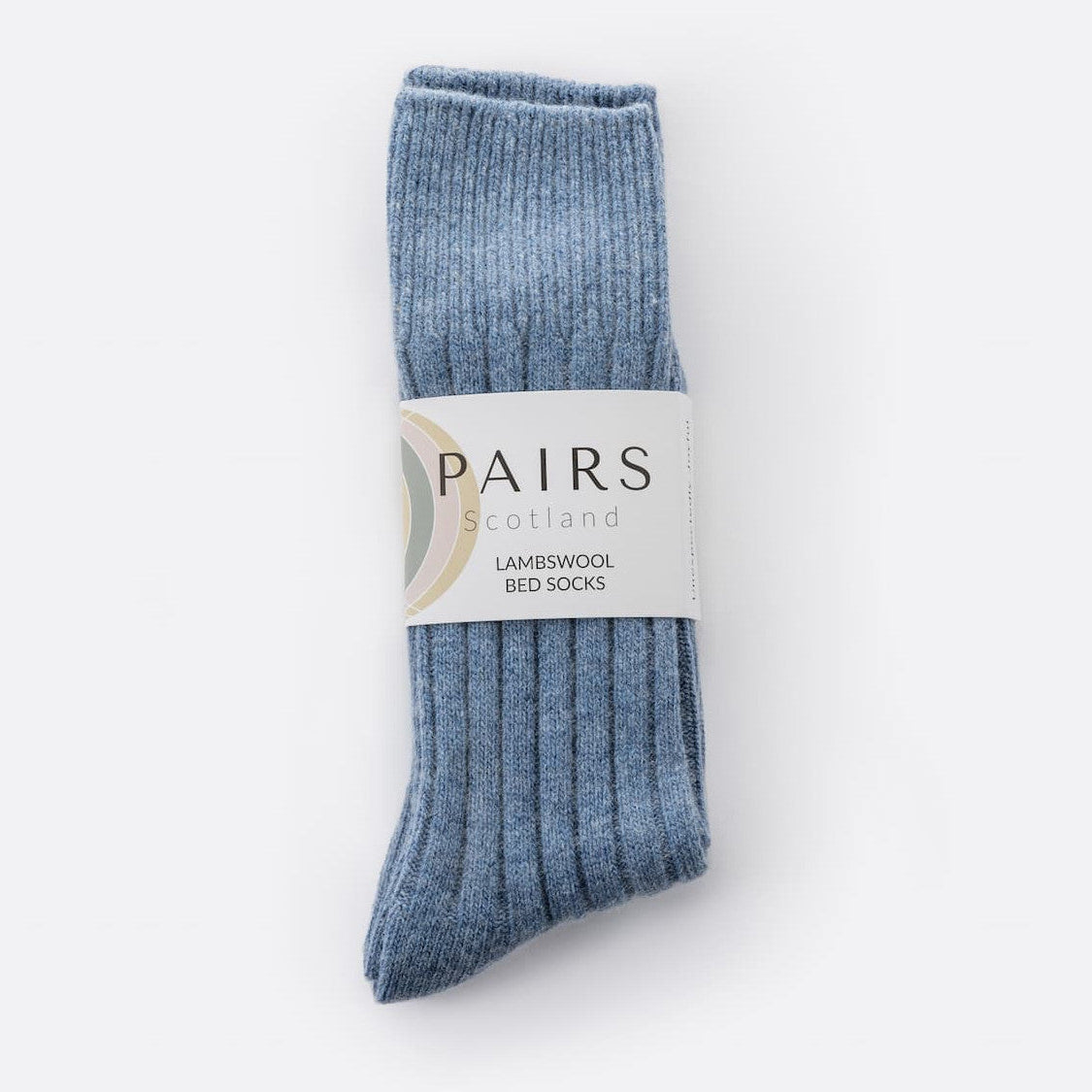 lambswool bed socks at The British Blanket Company