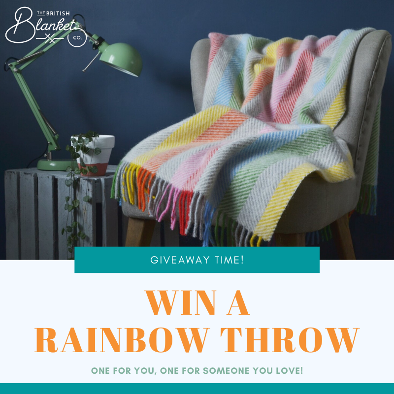 Rainbow Throw Giveaway!