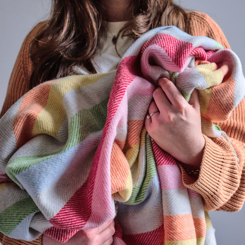 Extra soft merino wool blankets and throws collection by The British Blanket Company online shop
