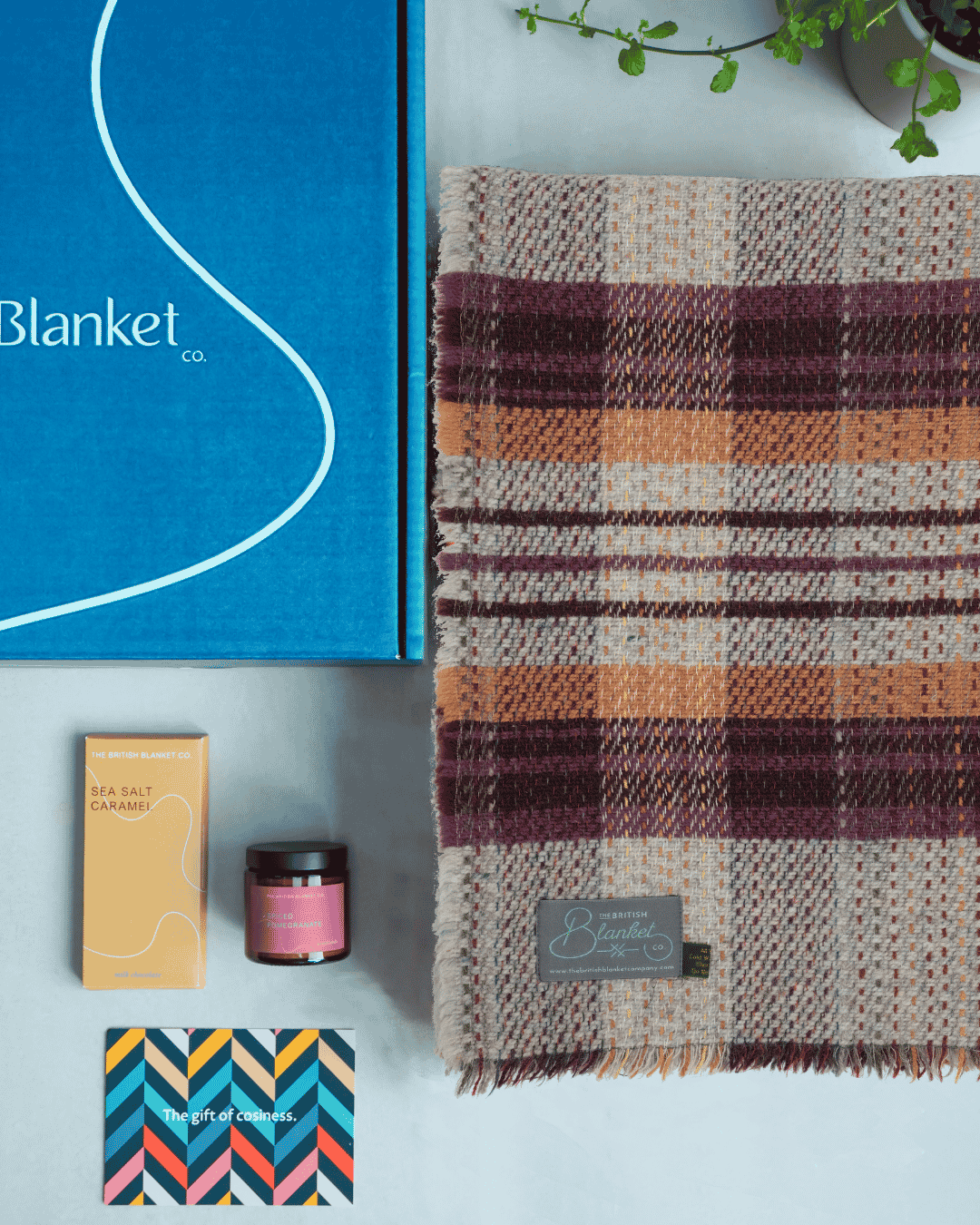 Random Recycled Blanket Gift Box