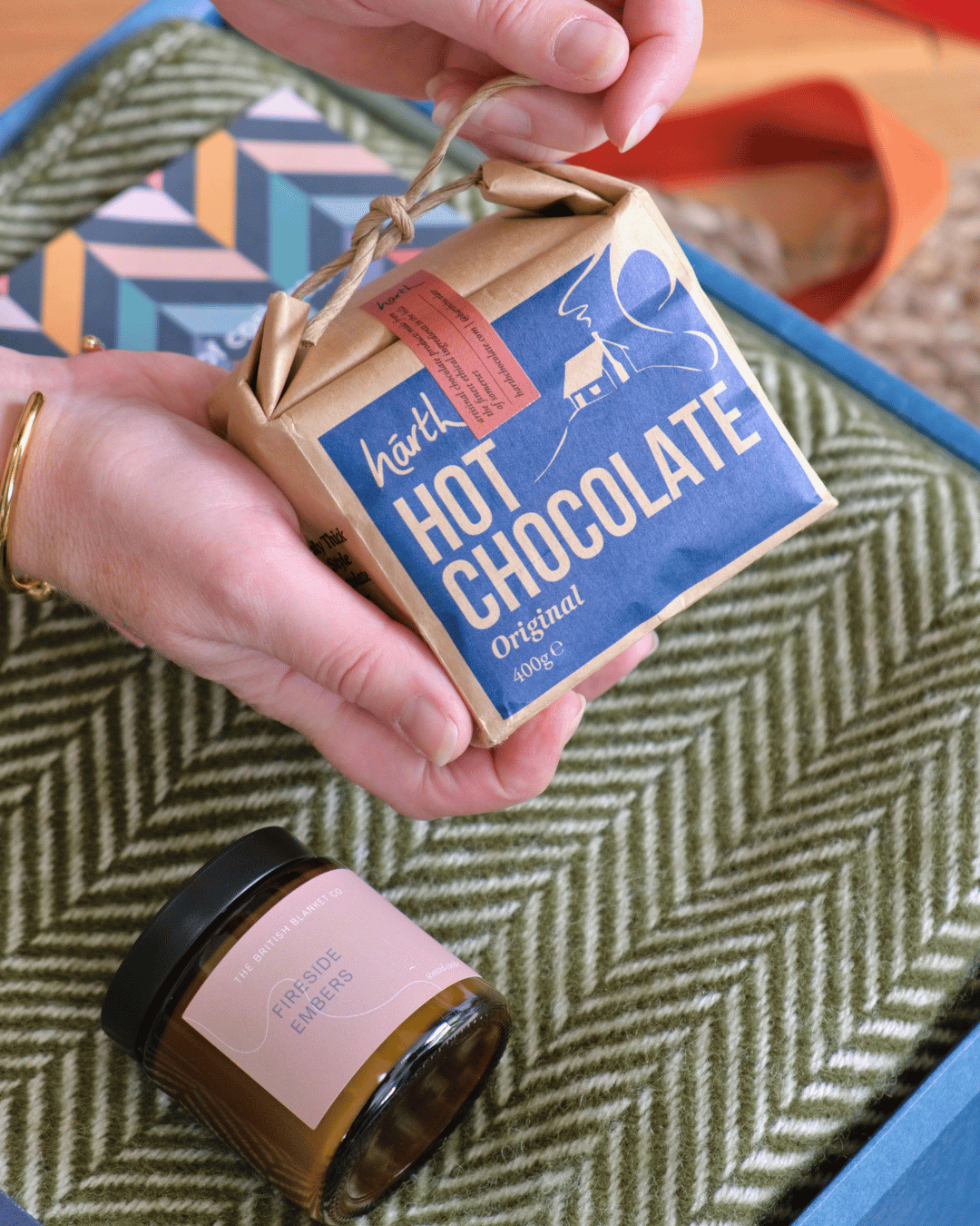 Luxury Christmas Blanket Gift Box: Blaise