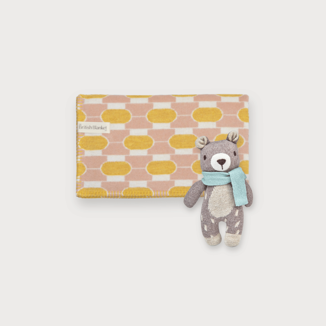 Cloud Cotton Baby Blanket Gift Bundle: Boatyard Glow