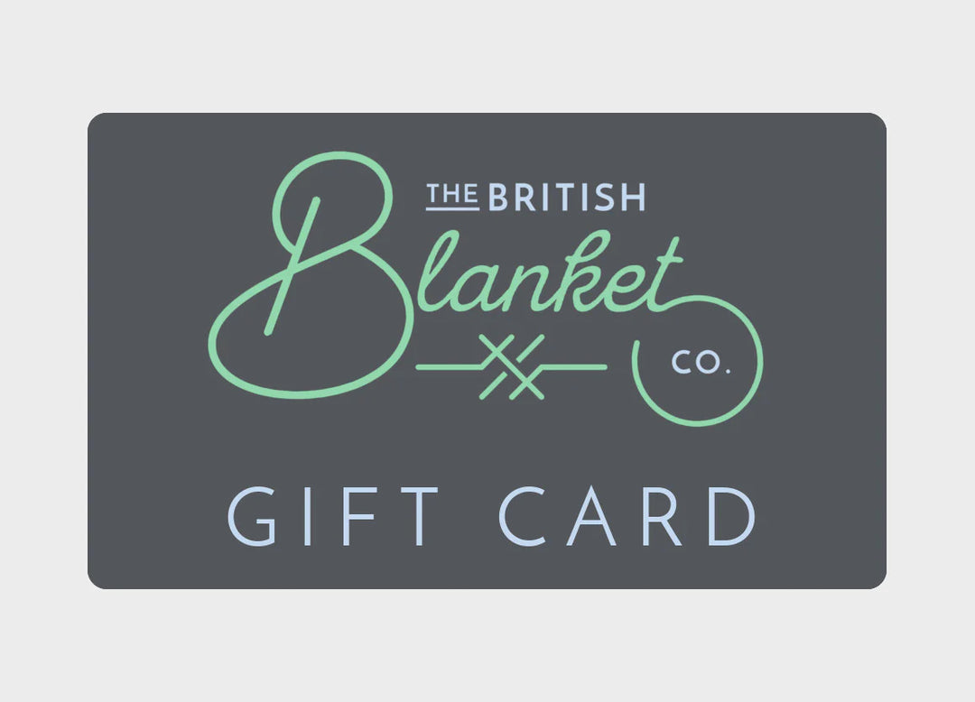 Gift cards from The British Blanket Company delivered digitally via email