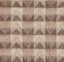 100% British Lambswool Chevron Blanket: Natural