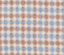 100% British Lambswool Gingham Blanket: Blue