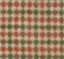 100% British Lambswool Gingham Blanket: Terracotta