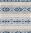 Cashmere Blend Fair Isle Wrist Warmers: Sky