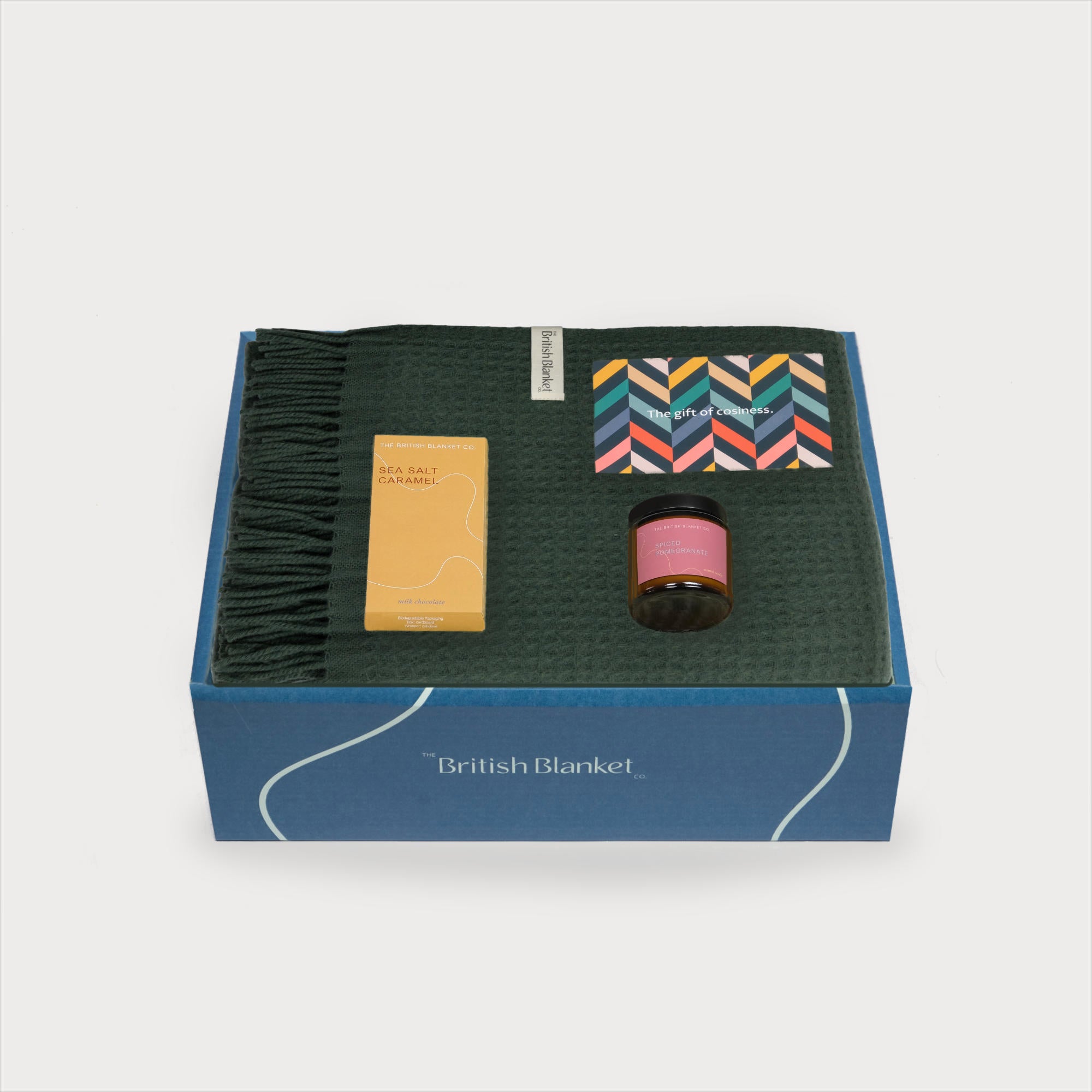 Totterdown Blanket Gift Box: College Green