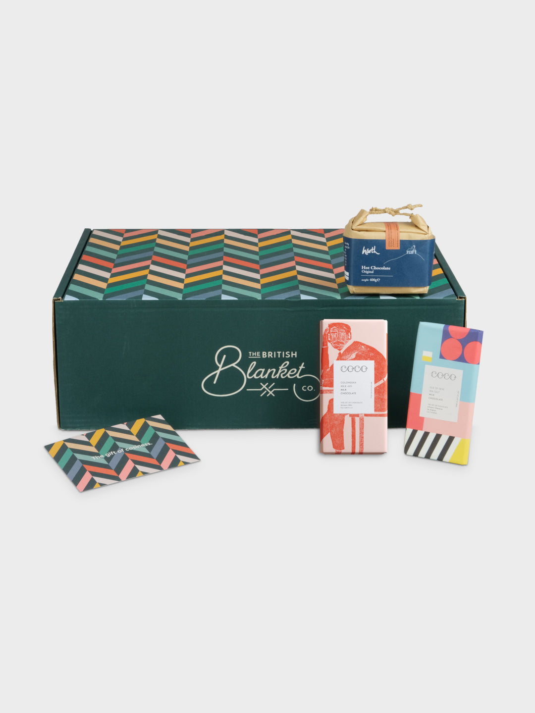 chocolate Blanket cosy gift box collection by The British Blanket Company