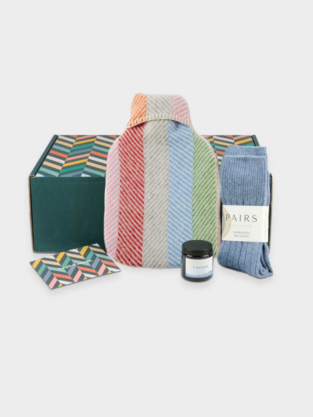 restful relaxing Blanket cosy gift box collection by The British Blanket Company