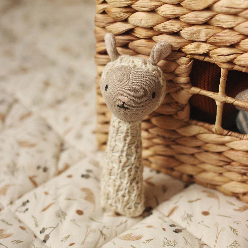 Sheep Crochet Rattle
