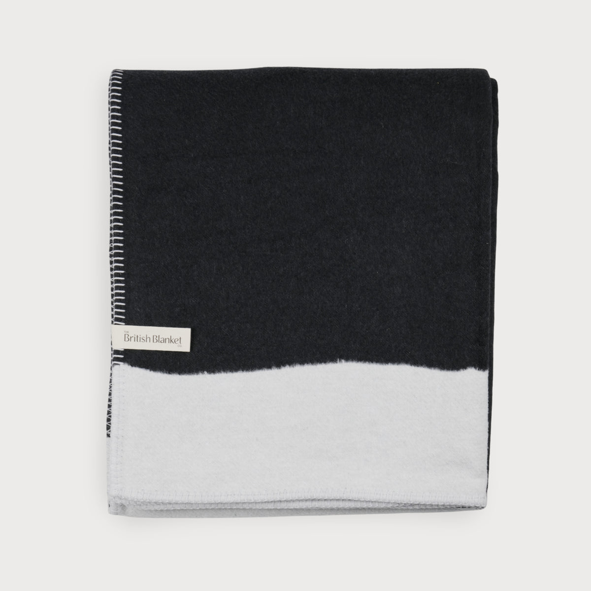 Cloud Cotton Blanket: Strata in Flint | The British Blanket Company