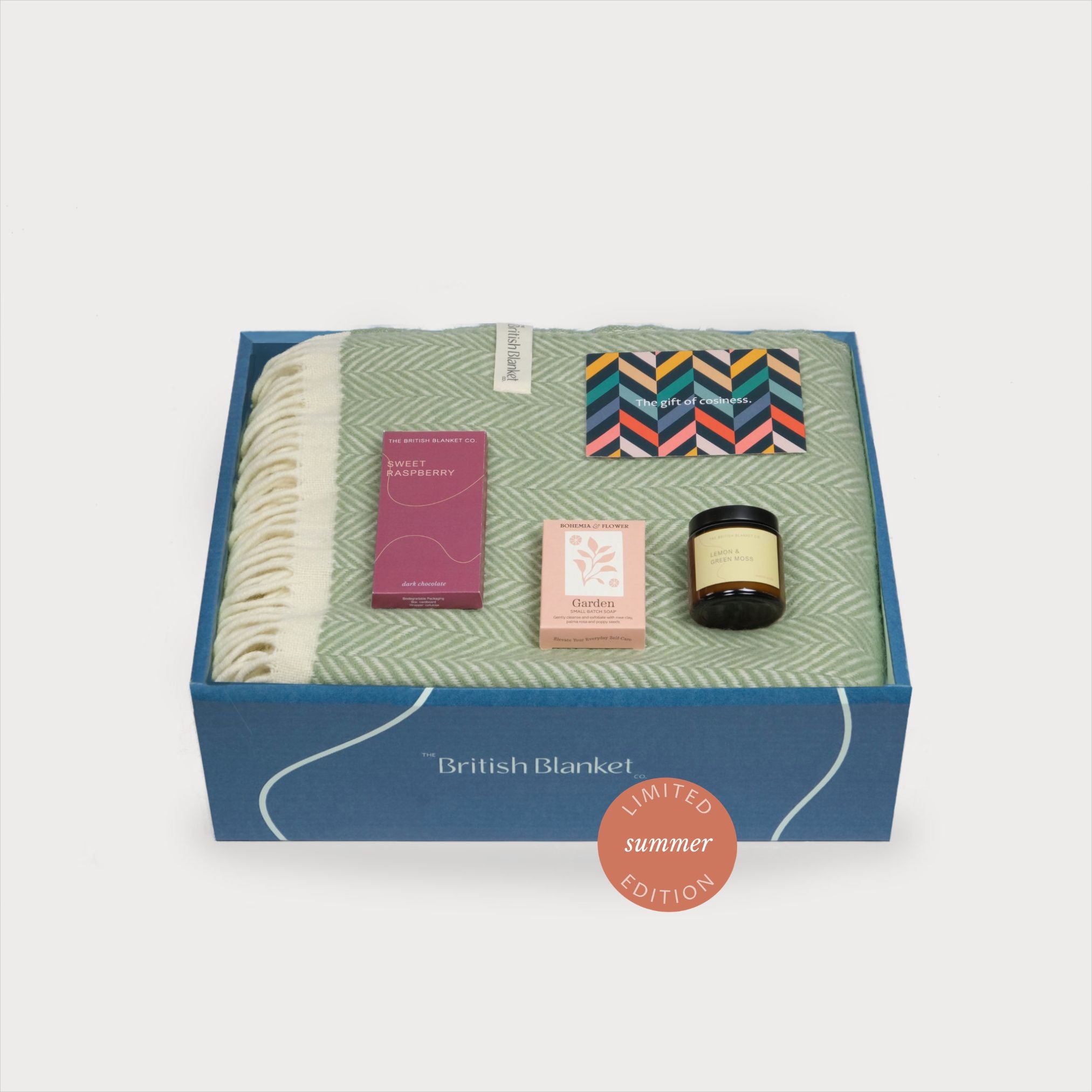 Summer Blanket Gift Box: Birdcage