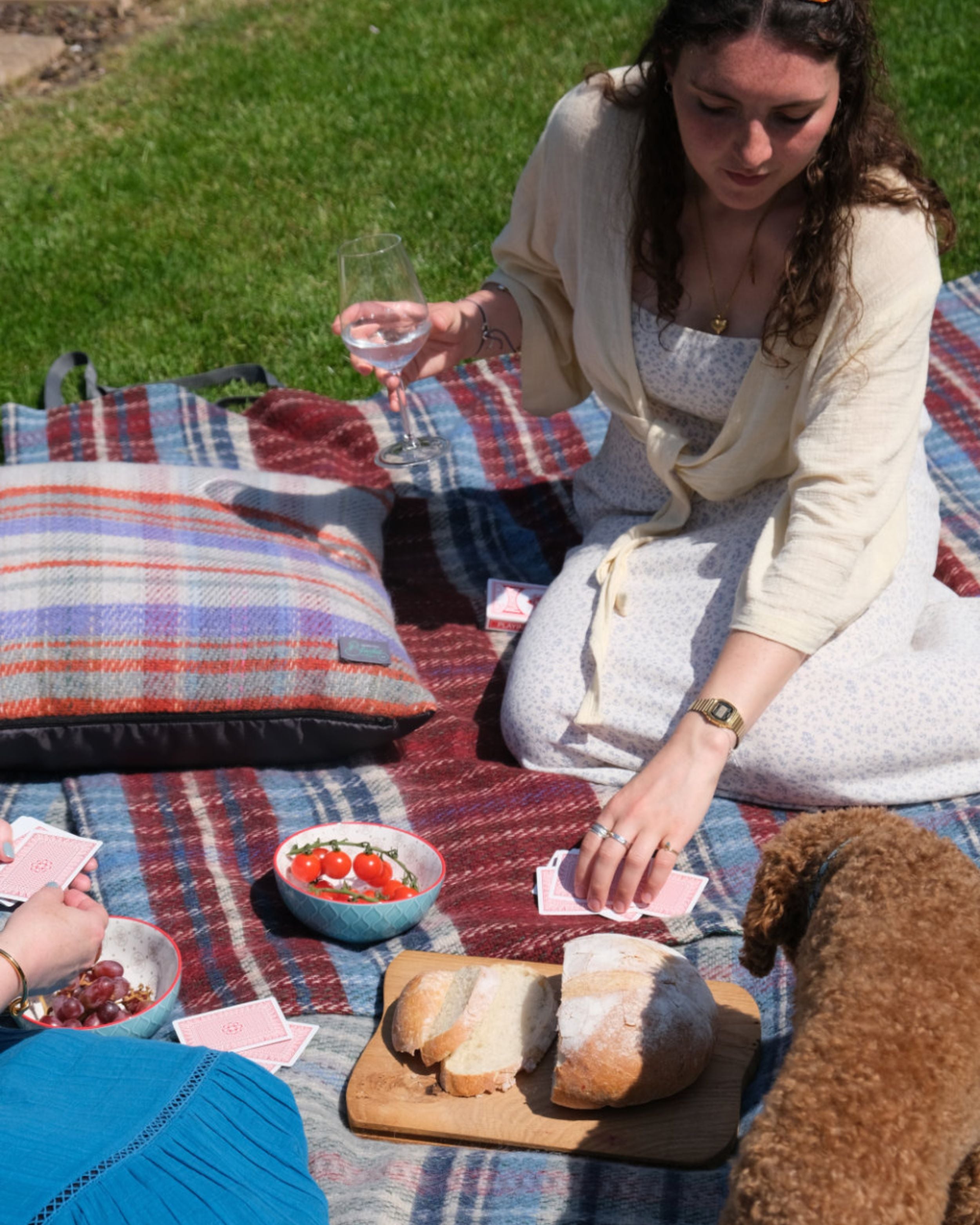 Waterproof Picnic Blanket: Random Recycled
