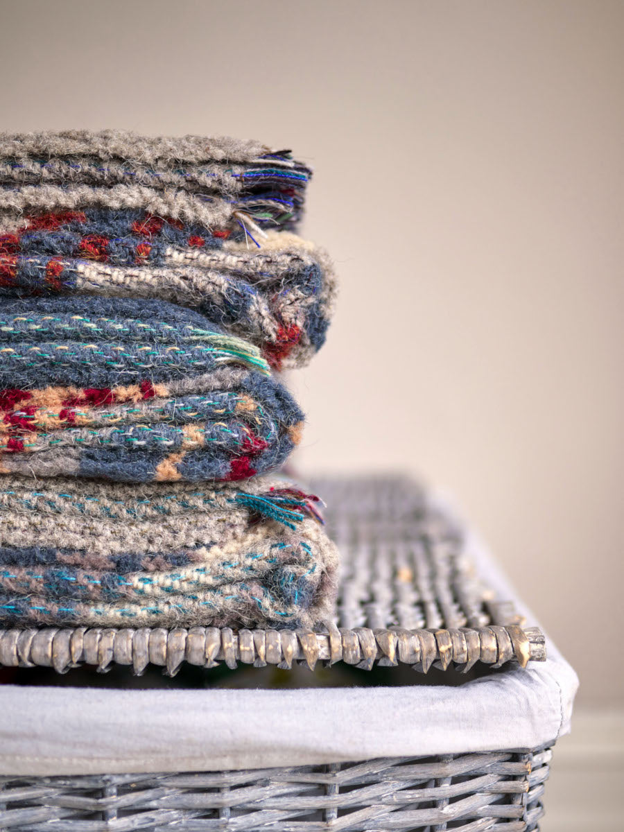 Random Recycled Wool Throw Blanket – The British Blanket Company