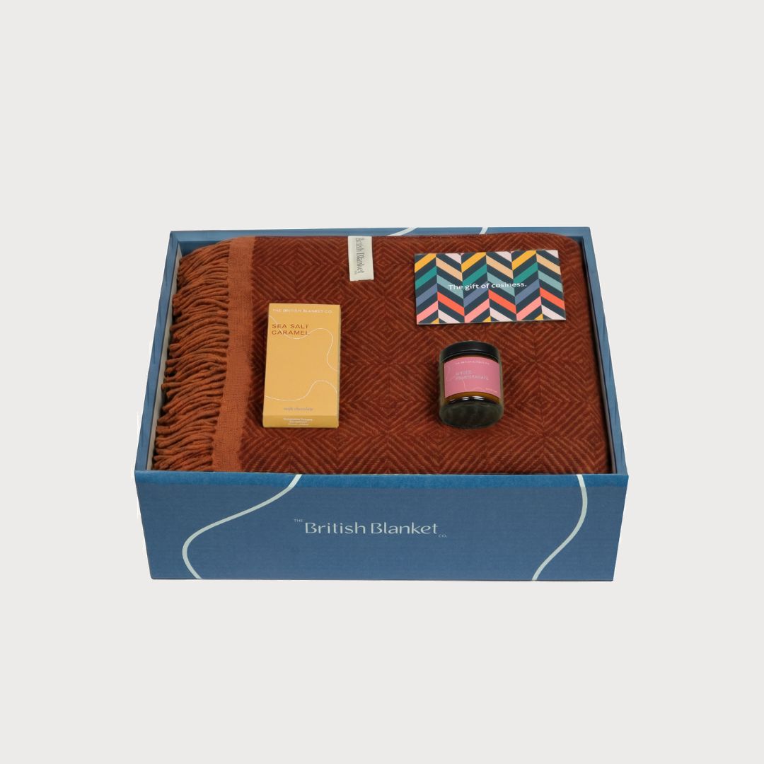 Wildweave Blanket Gift Box: Rowan & Beech