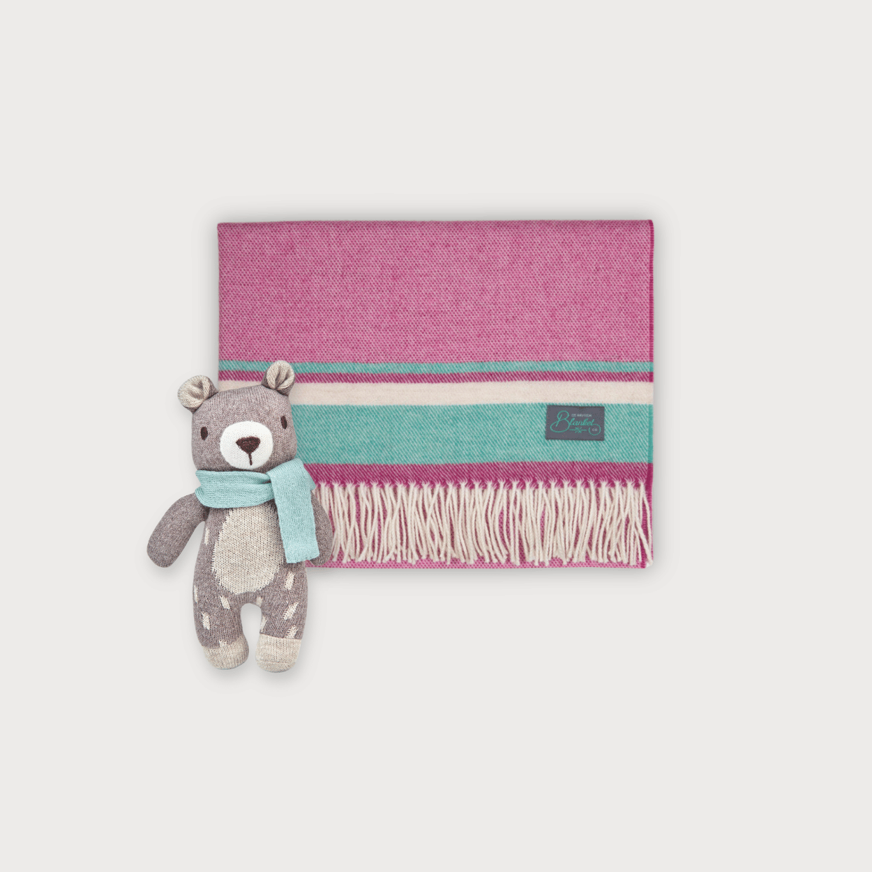 Merino Lambswool Baby Blanket Gift Bundle: Wilykit