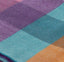 Merino Check Blanket: Hyacinth