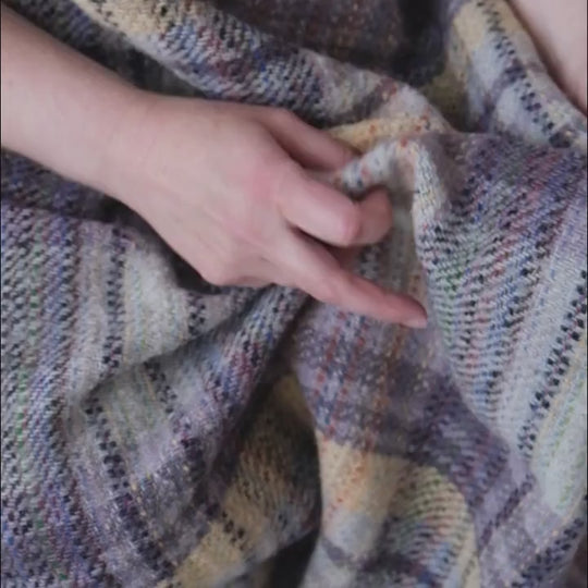 Random Recycled Wool Throw Blanket | The British Blanket Co. – The ...