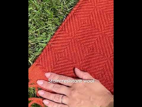 Juniper and Moss Waterproof Picnic Blanket With Straps