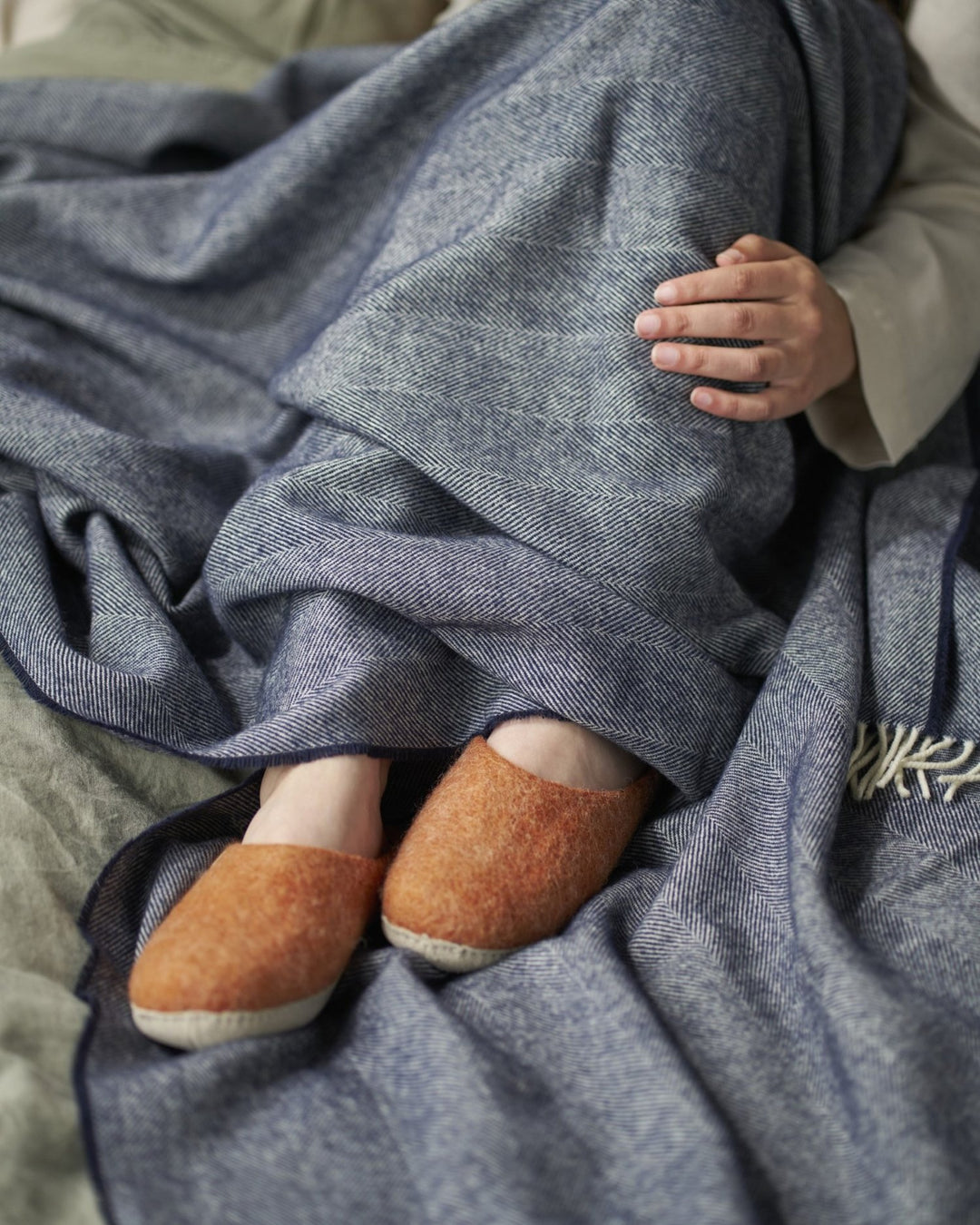 Handmade Wool Felt Slippers | The British Blanket Co. – The British ...