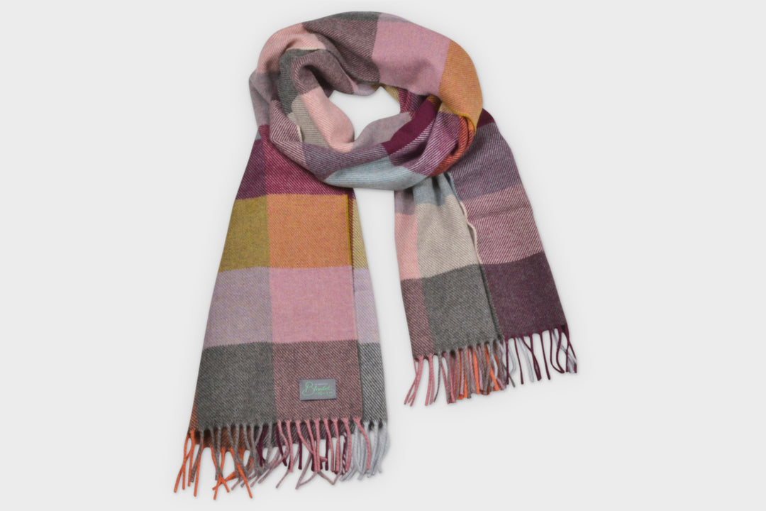Burnished Merino Wool Oversized Blanket Scarf – The British Blanket Company