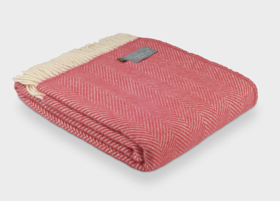 The British Blanket Company wool throws and blankets all colours